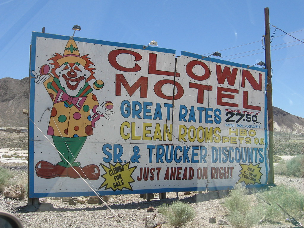 For Sale: Creepy Clown Motel